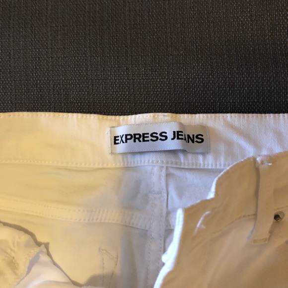 White destroyed skinny jeans - Picture 4 of 5